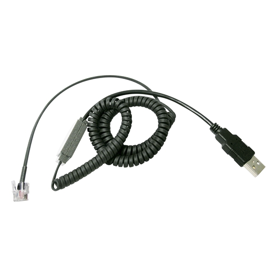 Senseur USB type A 200 cm fil extensible plug 6  PC  NOIR
